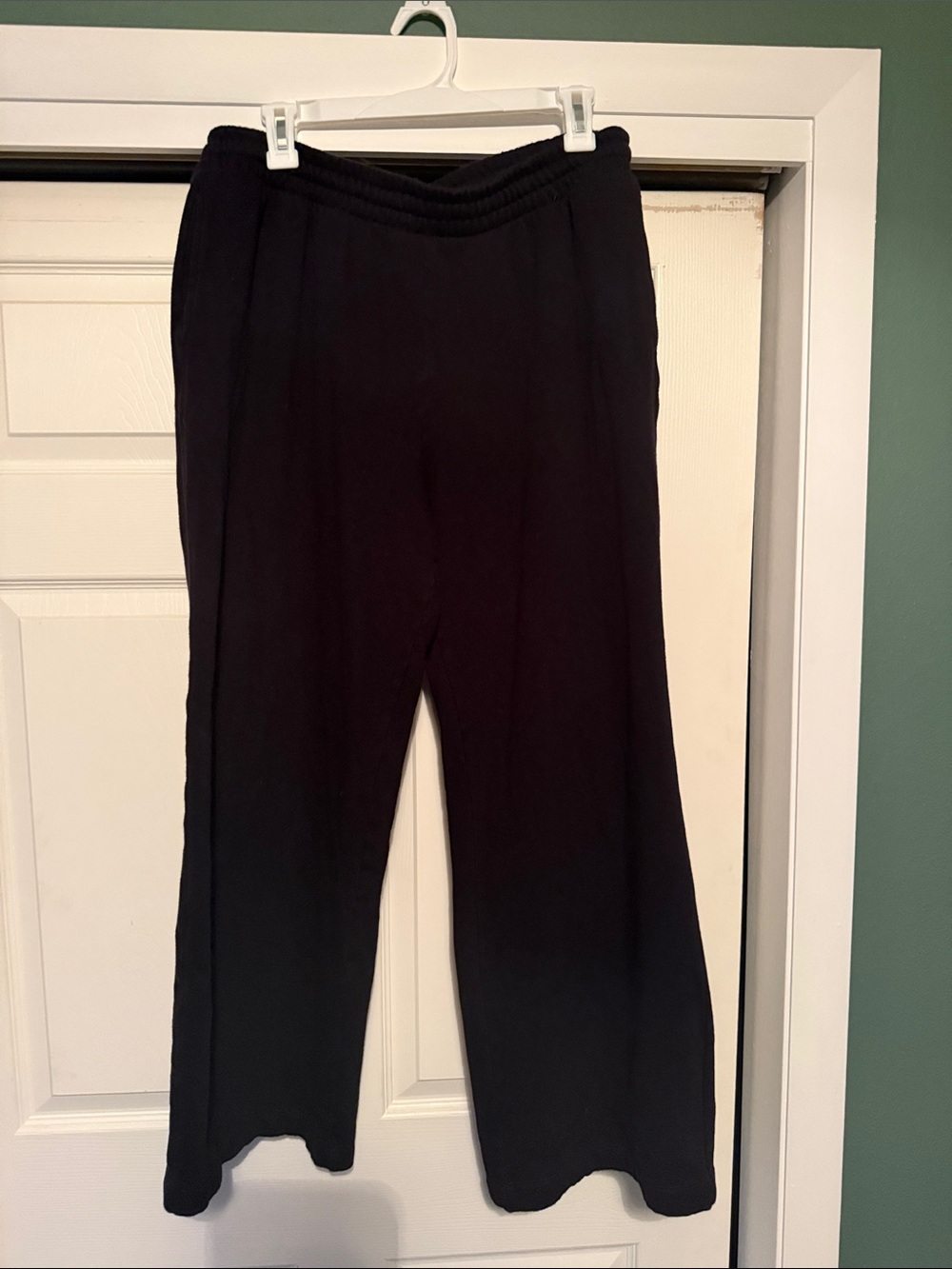Old Navy Black Wide-Leg Women's sweatpants